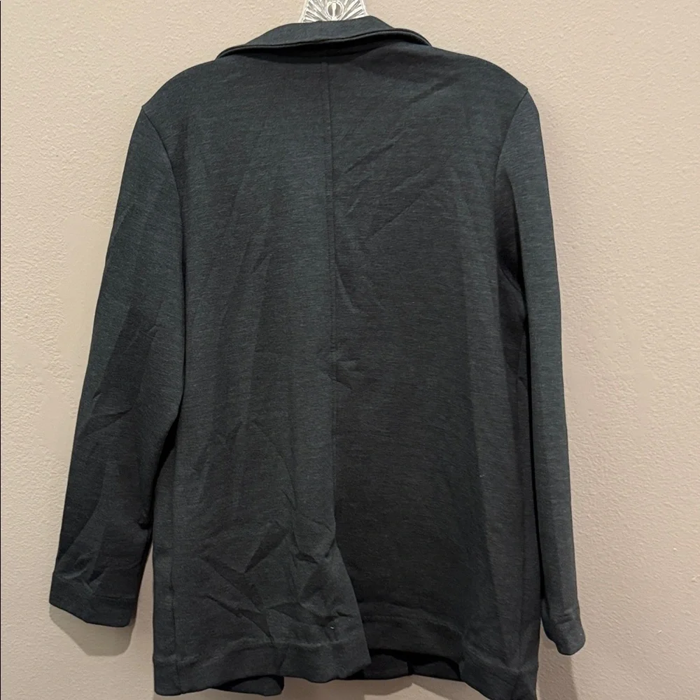 Banana Republic Charcoal Open Front Jacket - Picture 4 of 5